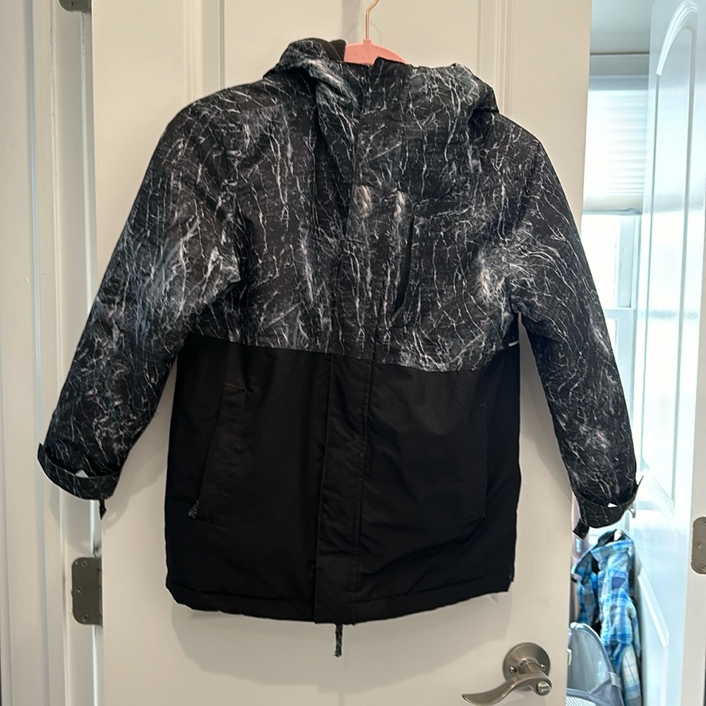 Boys jacket with removable fleece insert